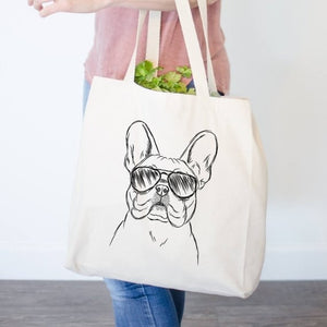 French Bulldog Tote Bag - Gifts For Dog Owner, Dog Lover Bag graphic French Bulldog Tote Frenchie Bag Dog Wearing Sunglasses