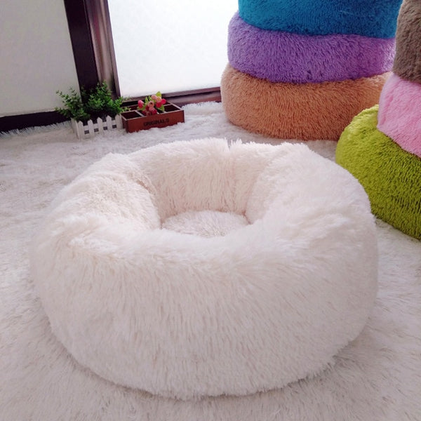 Detachable Pet Dog Cat Bed Mat Fluffy Lounger Sofa for Small Large Dogs Super Soft Plush Kennels Product for Dogs with 2 Zippers