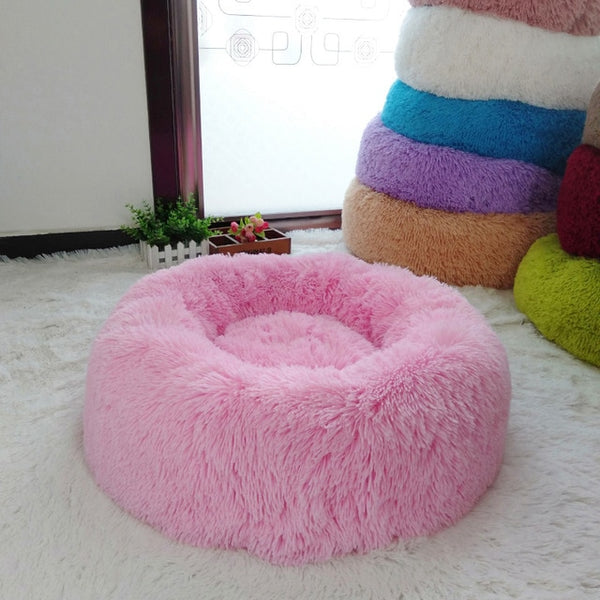 Detachable Pet Dog Cat Bed Mat Fluffy Lounger Sofa for Small Large Dogs Super Soft Plush Kennels Product for Dogs with 2 Zippers