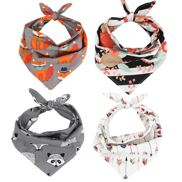 Dog Bandana Reversible Bandana  Tie on Bandana Dog Scarf Pet  Dog Accessory for Gifts