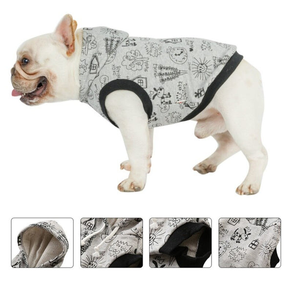 Winter Warm Pet Dog Jacket Vest Reflective Clothes For Small Medium Large Dogs Puppy Outfits Pet Coat French Bulldog Clothing