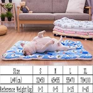 Breathable Soft Sleeping Mat For French Bulldogs