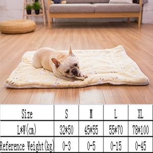 Breathable Soft Sleeping Mat For French Bulldogs