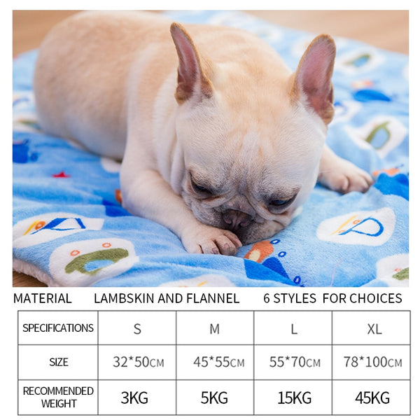 Breathable Soft Sleeping Mat For French Bulldogs