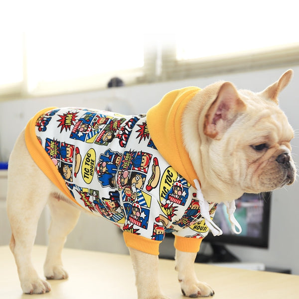 French Bulldog  Autumn Hoodie