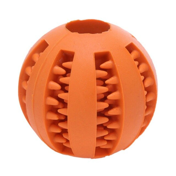 Dog Toy Interactive Rubber Balls Pet Dog Cat Puppy Elasticity Teeth Ball Dog Chew Toys Tooth Cleaning Balls Toys S-Size