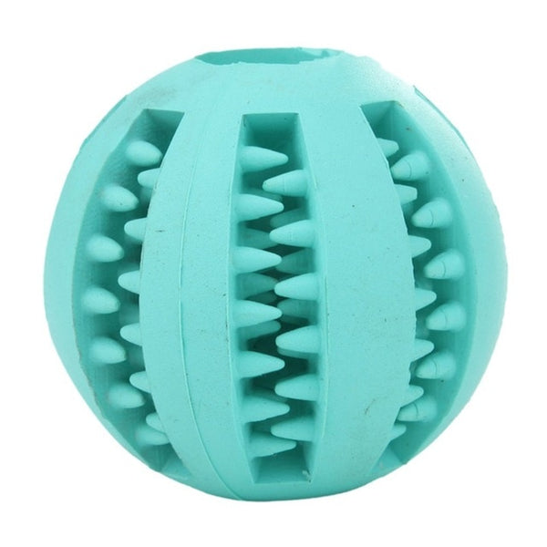 Dog Toy Interactive Rubber Balls Pet Dog Cat Puppy Elasticity Teeth Ball Dog Chew Toys Tooth Cleaning Balls Toys S-Size