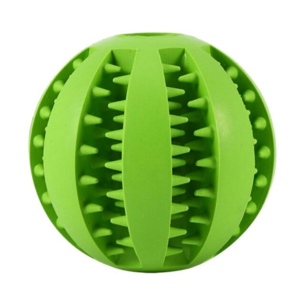 Dog Toy Interactive Rubber Balls Pet Dog Cat Puppy Elasticity Teeth Ball Dog Chew Toys Tooth Cleaning Balls Toys S-Size