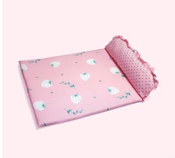 Strawberry Pink Puppies French Bulldog Bed Mat Summer Soft Non-slip Pet Dog Sofa Protector Cushion For Small Animal S L Yorkies